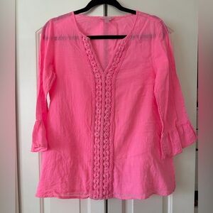 Lilly Pulitzer Luci Tunic Pink Pout